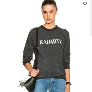 Rodarte Heathered Crewneck Sweatshirt